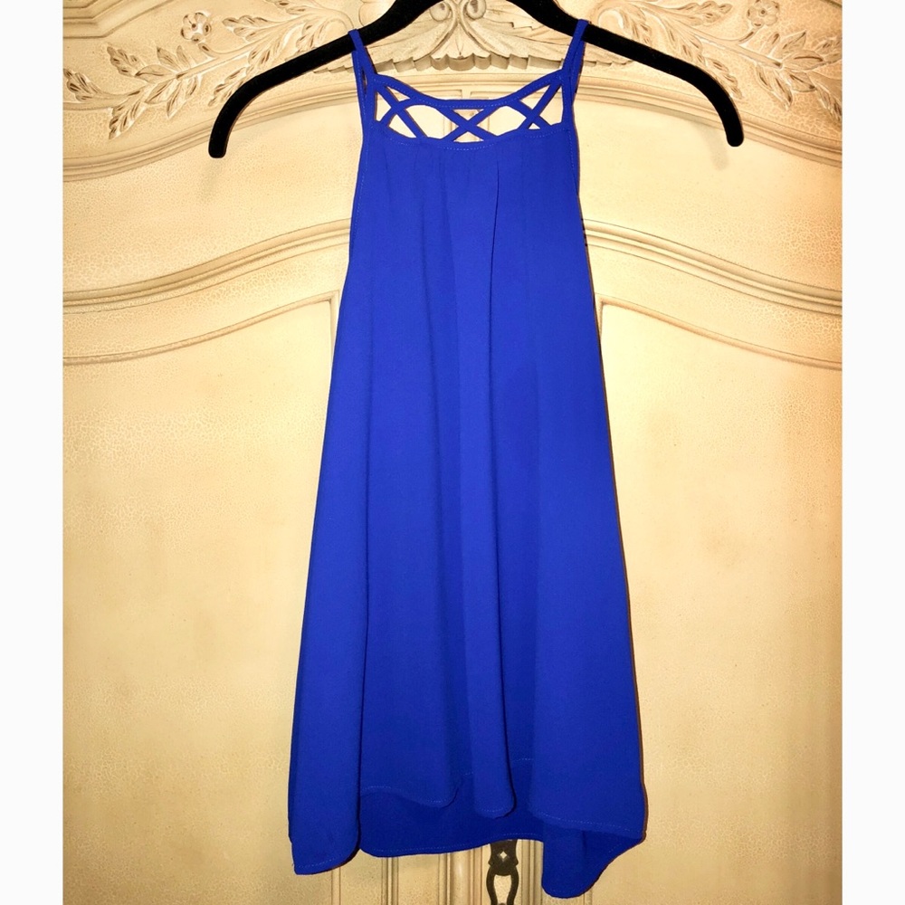 Royal Blue Monteau LA Top